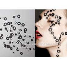2016 hot design DIY free sample paper eyelashes eye stickerand Noctilucent version